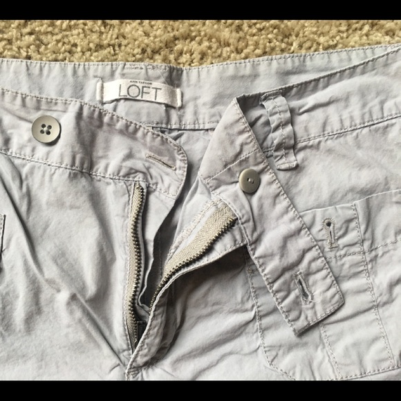 Size 14 Loft Gray 5inch shorts - Picture 2 of 4